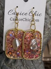 Load image into Gallery viewer, Pearl Drop Earrings 2.25" PKS12