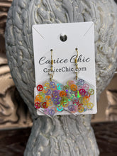 Load image into Gallery viewer, Peace Sign Hexagon Light Weight Earrings 2.5" PSS2