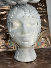 Load image into Gallery viewer, Peace Sign Hexagon Light Weight Earrings 2.5" PSS2
