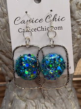 Load image into Gallery viewer, Ocean Galaxy Earrings 3" TQS6