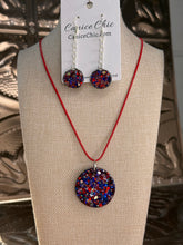 Load image into Gallery viewer, Sparkle of Freedom Pendant RWB-N4