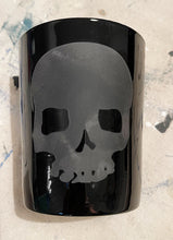 Load image into Gallery viewer, Pottery Barn Black Skull Old-Fashioned Glasses - Set of 6