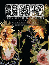 Load image into Gallery viewer, Painterly Florals Transfer 12×16 PAD™ / IOD