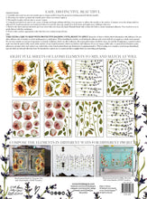 Load image into Gallery viewer, Painterly Florals Transfer 12×16 PAD™ / IOD