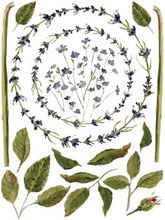 Load image into Gallery viewer, Painterly Florals Transfer 12×16 PAD™ / IOD
