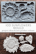 Load image into Gallery viewer, Sunflowers 6" x 10" Decor Mould / IOD