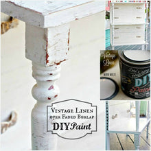 Load image into Gallery viewer, Vintage Linen / DIY Paint