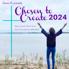 Load image into Gallery viewer, 2024 CHOSEN TO CREATE  Spiritual Retreat for Creative Women, March 21-24, 2024
