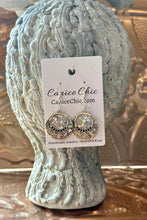 Load image into Gallery viewer, Silver Kaleidoscope Earrings PCS10
