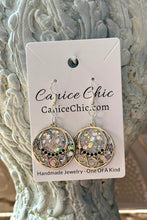 Load image into Gallery viewer, Silver Kaleidoscope Earrings PCS10
