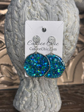 Load image into Gallery viewer, Blue Lagoon Earrings 2.5" TQS12
