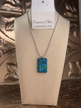 Load image into Gallery viewer, Blue Lagoon Petite Pendant Necklace TQSN19
