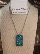 Load image into Gallery viewer, Blue Lagoon Petite Pendant Necklace TQSN19
