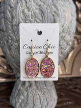Load image into Gallery viewer, Blush Kiss Earrings 2.25" PKS17
