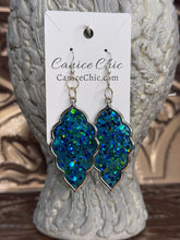 Load image into Gallery viewer, Turquoise Earrings 3.5" TQS5
