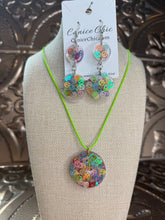 Load image into Gallery viewer, Peace &amp; Love Confetti Necklace PSN1
