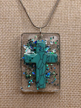 Load image into Gallery viewer, Oceans of Grace Cross Pendant Necklace JC2

