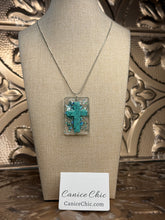 Load image into Gallery viewer, Oceans of Grace Cross Pendant Necklace JC2
