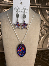 Load image into Gallery viewer, Stardust Celebration Pendant Necklace RWB-N2
