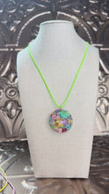 Load and play video in Gallery viewer, Peace &amp; Love Confetti Necklace PSN1

