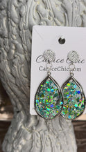 Load and play video in Gallery viewer, Mermaid's Cove Earrings 2.75" SFS2
