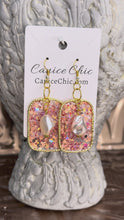 Load and play video in Gallery viewer, Pearl Drop Earrings 2.25" PKS12

