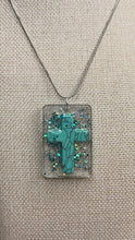 Load and play video in Gallery viewer, Oceans of Grace Cross Pendant Necklace JC2
