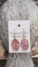 Load and play video in Gallery viewer, Blush Kiss Earrings 2.25" PKS17
