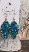 Load and play video in Gallery viewer, Turquoise Earrings 3.5" TQS5
