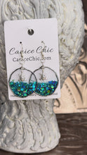 Load and play video in Gallery viewer, Turtle Tide Earrings 2.25" TQS7
