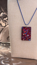 Load and play video in Gallery viewer, Fireworks on Maine Street Pendant RWB-N3
