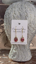 Load and play video in Gallery viewer, Berry Sparkle Earrings PCS11
