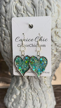 Load and play video in Gallery viewer, Mermaid's Heart Earrings 2.5" SFS3
