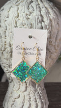 Load and play video in Gallery viewer, Turquoise Earrings Light Weight 2.75" TQS2
