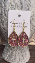Load and play video in Gallery viewer, Faith &amp; Radiance Earrings 3" PKS21
