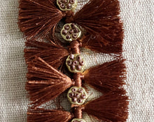 Load image into Gallery viewer, Tassel Bracelet - Rust
