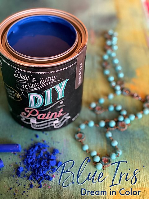 Blue Iris  / DIY Paint