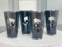 Load image into Gallery viewer, Black Skull Tumblers (4)
