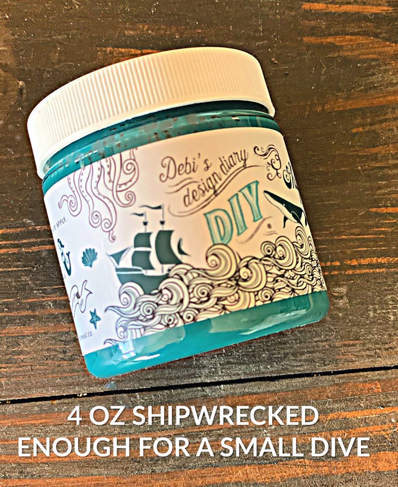 Shipwrecked Wax (Verdigris Wax) / DIY Paint