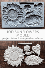 Load image into Gallery viewer, Sunflowers 6&quot; x 10&quot; Decor Mould / IOD
