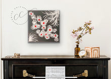 Load image into Gallery viewer, Canvas Art - Flowers &amp; Ferns
